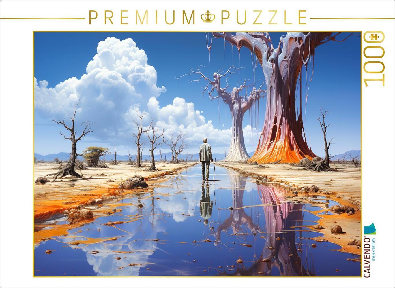 CALVENDO Puzzle Der alte Mann | 1000 Teile Lege-Größe 64x48cm Foto-Puzzle für glückliche Stunden