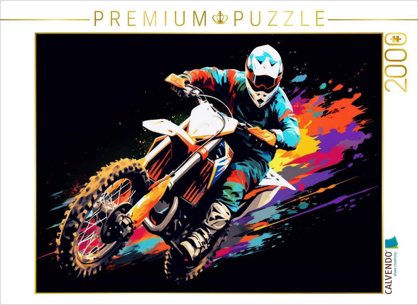 CALVENDO Puzzle TurboTread Thrills | 2000 Teile Lege-Größe 90x67cm Foto-Puzzle für glückliche Stunden