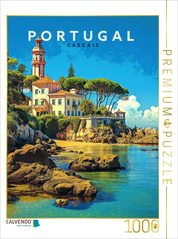 CALVENDO Puzzle Casa de Santa Maria in Cascais | 1000 Teile Lege-Größe 64x48cm Foto-Puzzle für glückliche Stunden