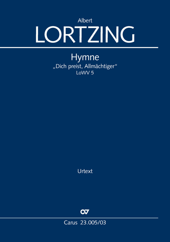 Hymne (Klavierauszug)