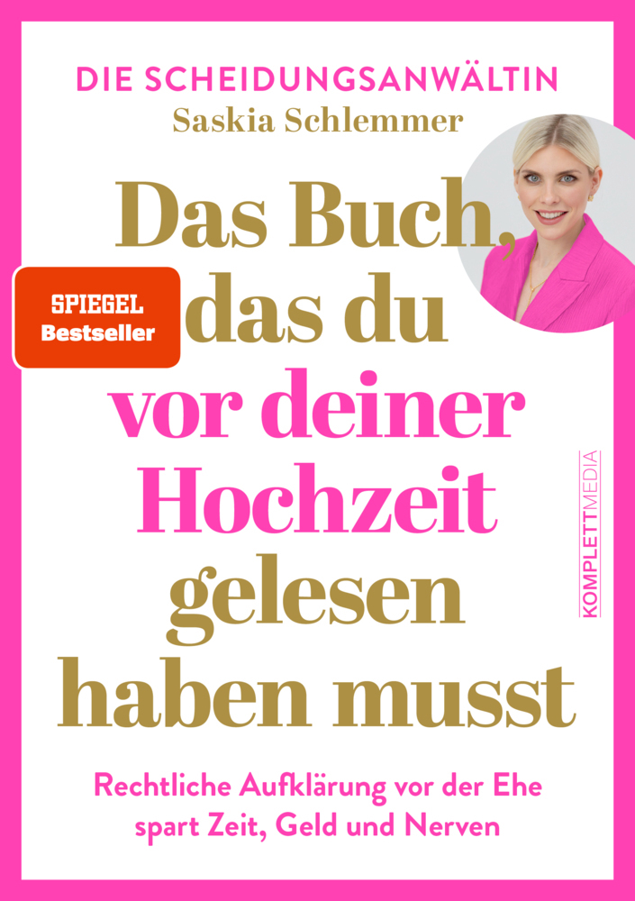 Das Buch, das du vor deiner Hochzeit gelesen haben musst (SPIEGEL-Bestseller)