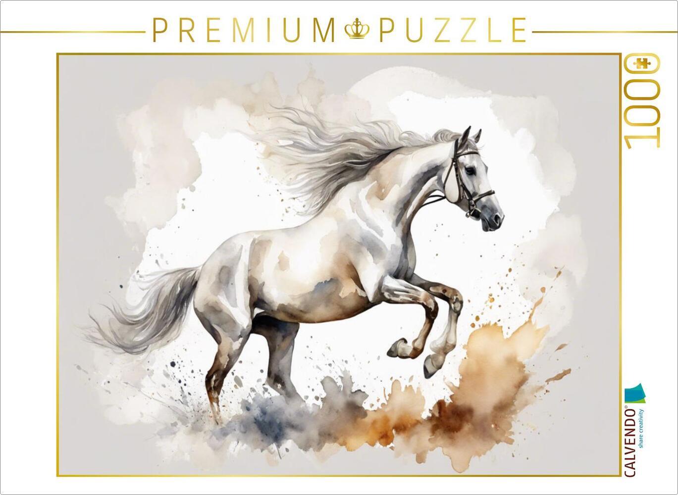 CALVENDO Puzzle Ein Motiv aus dem Kalender Elegant und anmutig | 1000 Teile Lege-Größe 64x48cm Foto-Puzzle für glückliche Stunden