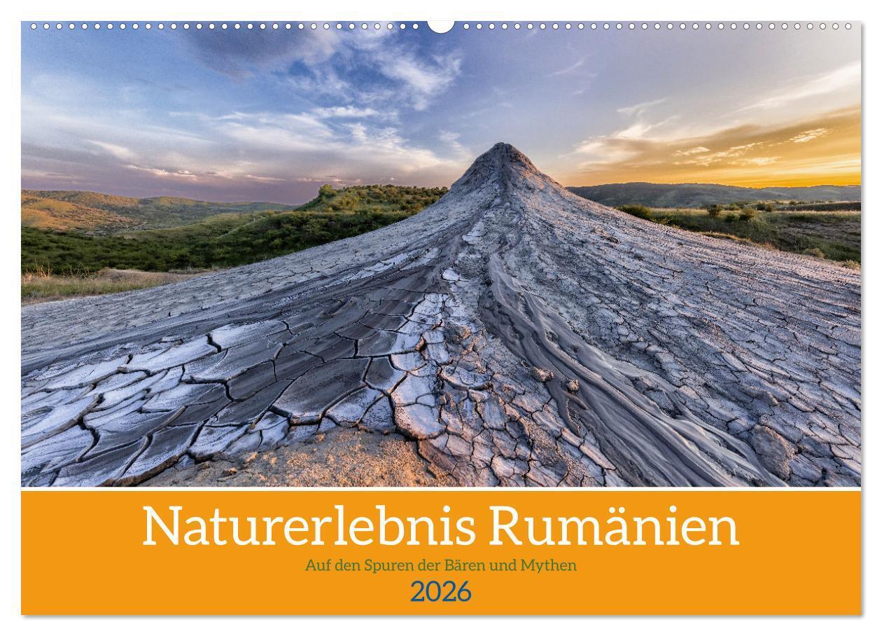Naturerlebnis Rumänien - Auf den Spuren der Bären und Mythen (Wandkalender 2026 DIN A2 quer), CALVENDO Monatskalender