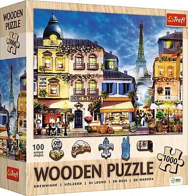 Holz Puzzle 1000 - Französische Allee