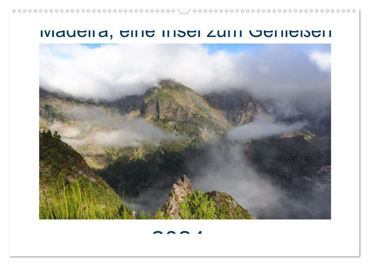 Madeira, eine Insel zum Genießen (Wandkalender 2026 DIN A2 quer), CALVENDO Monatskalender