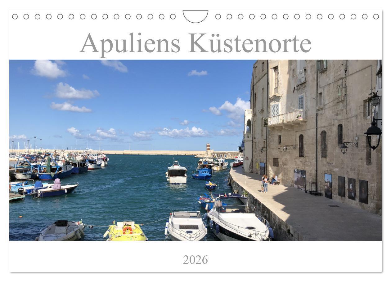 Apuliens Küstenorte (Wandkalender 2026 DIN A4 quer), CALVENDO Monatskalender