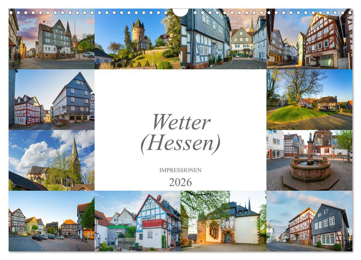Wetter (Hessen) Impressionen (Wandkalender 2026 DIN A3 quer), CALVENDO Monatskalender