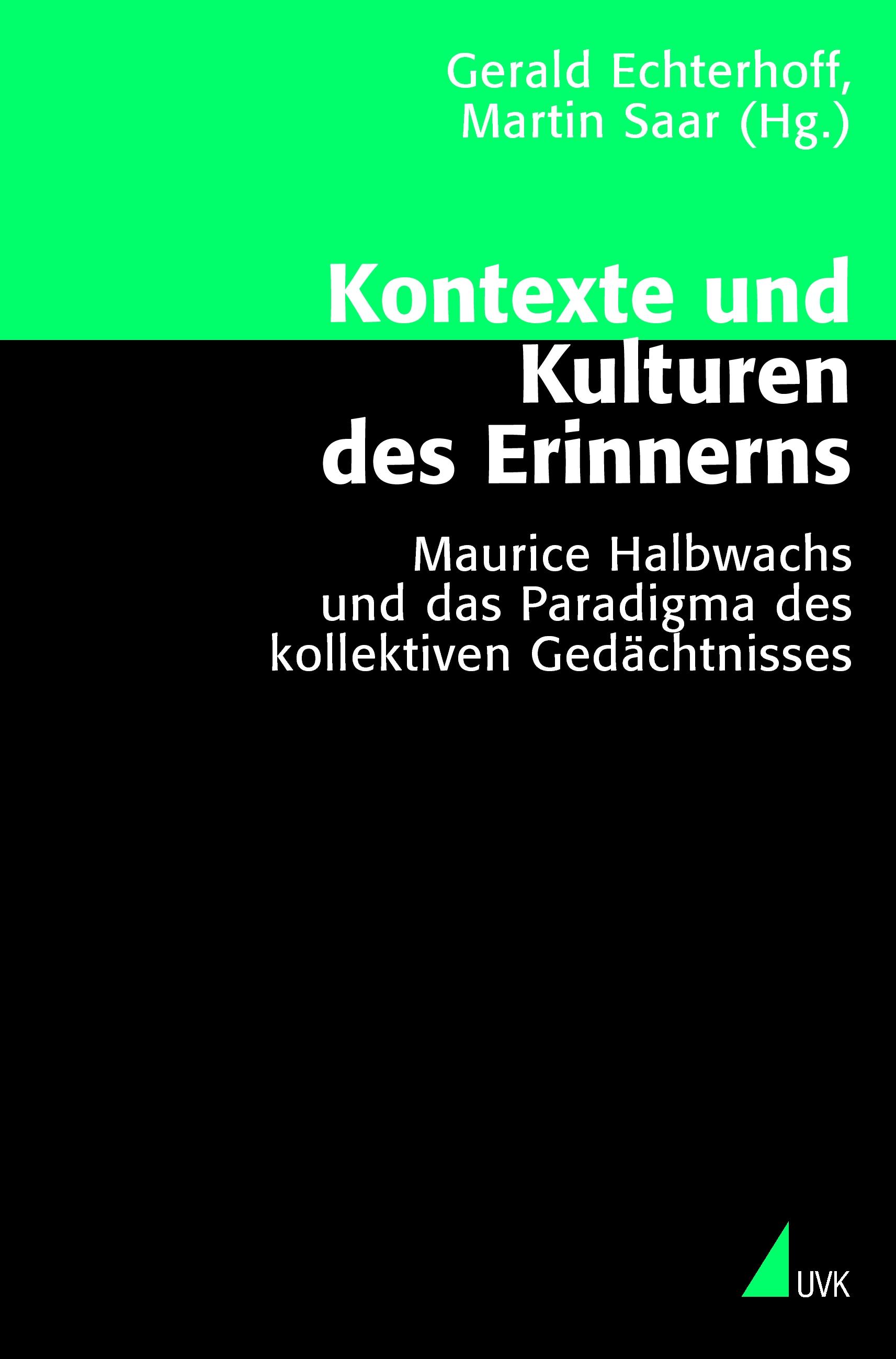 Kontexte und Kulturen des Erinnerns