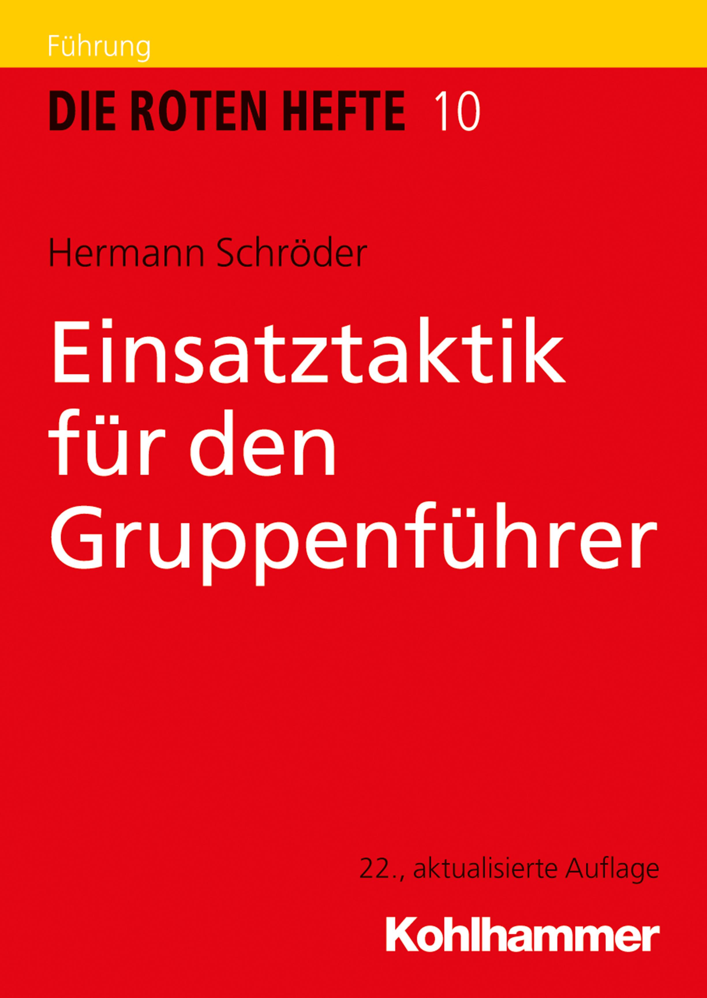 Einsatztaktik für den Gruppenführer