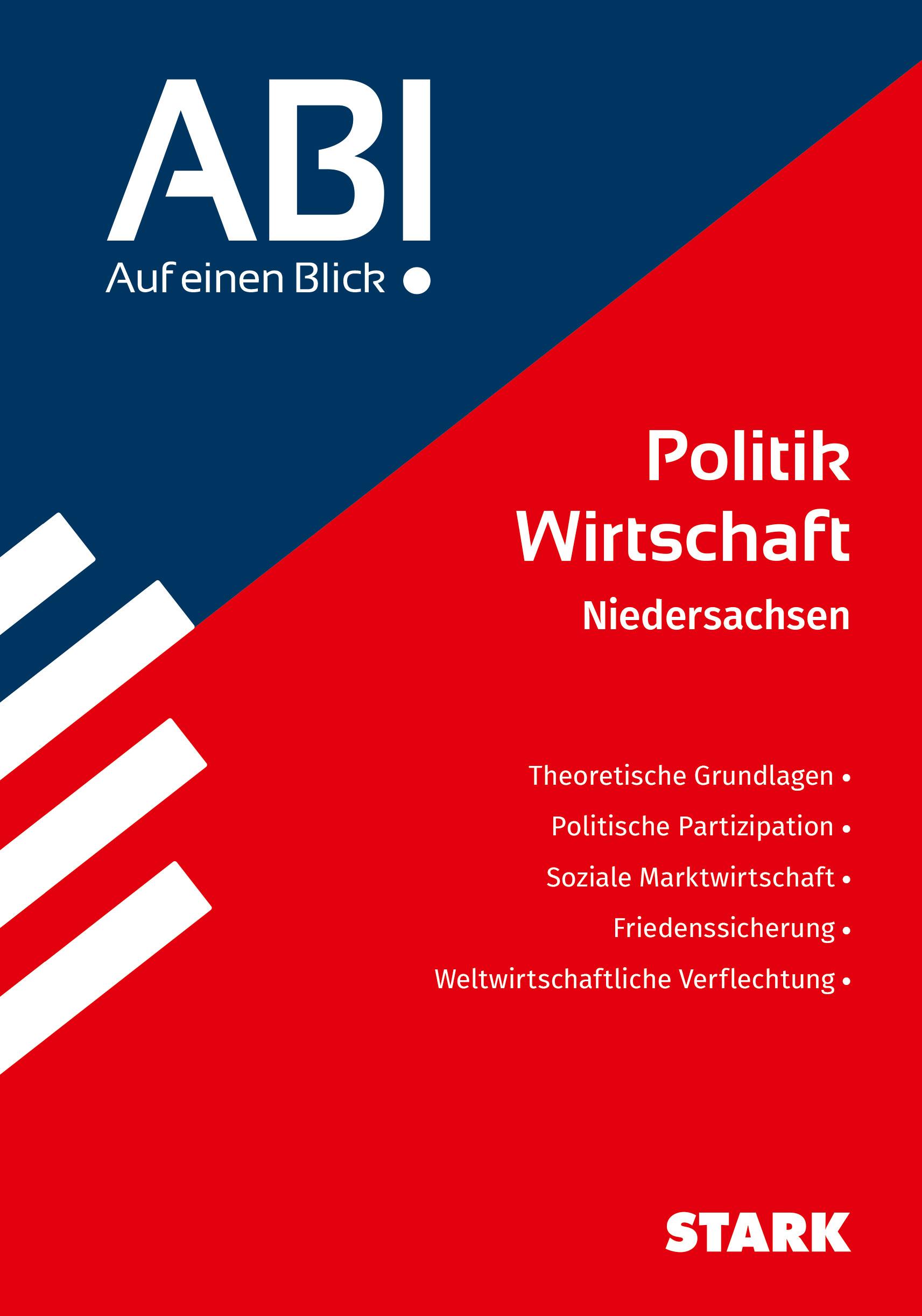 STARK Politik-Wirtschaft - Abi - Auf einen Blick! 2025 Niedersachsen