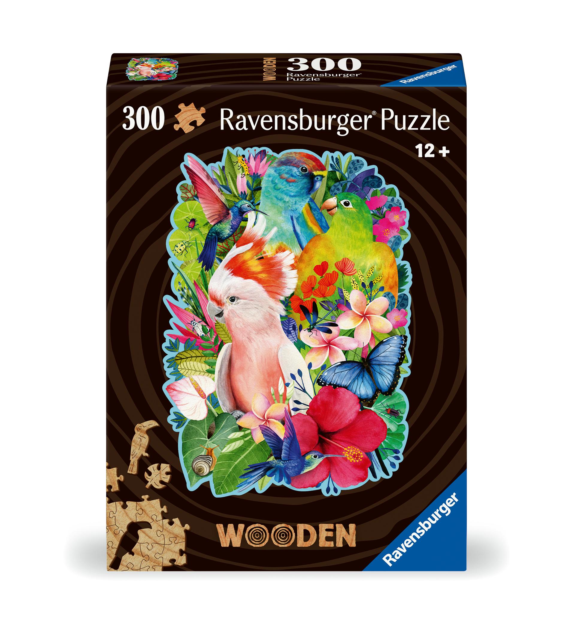 Erwachsenenpuzzle 300 Teile - Exotische Vögel