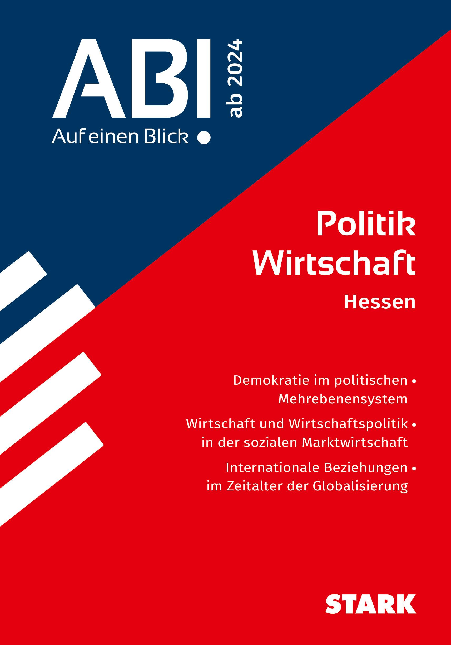 STARK Politik und Wirtschaft - Abi - Auf einen Blick! 2025 Hessen