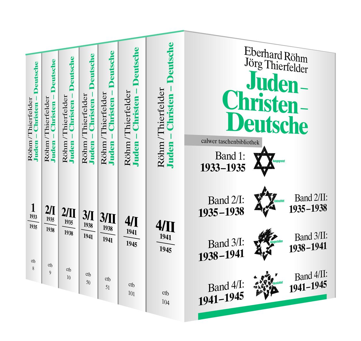 Kombi-Paket: Juden-Christen-Deutsche 99 im Schuber