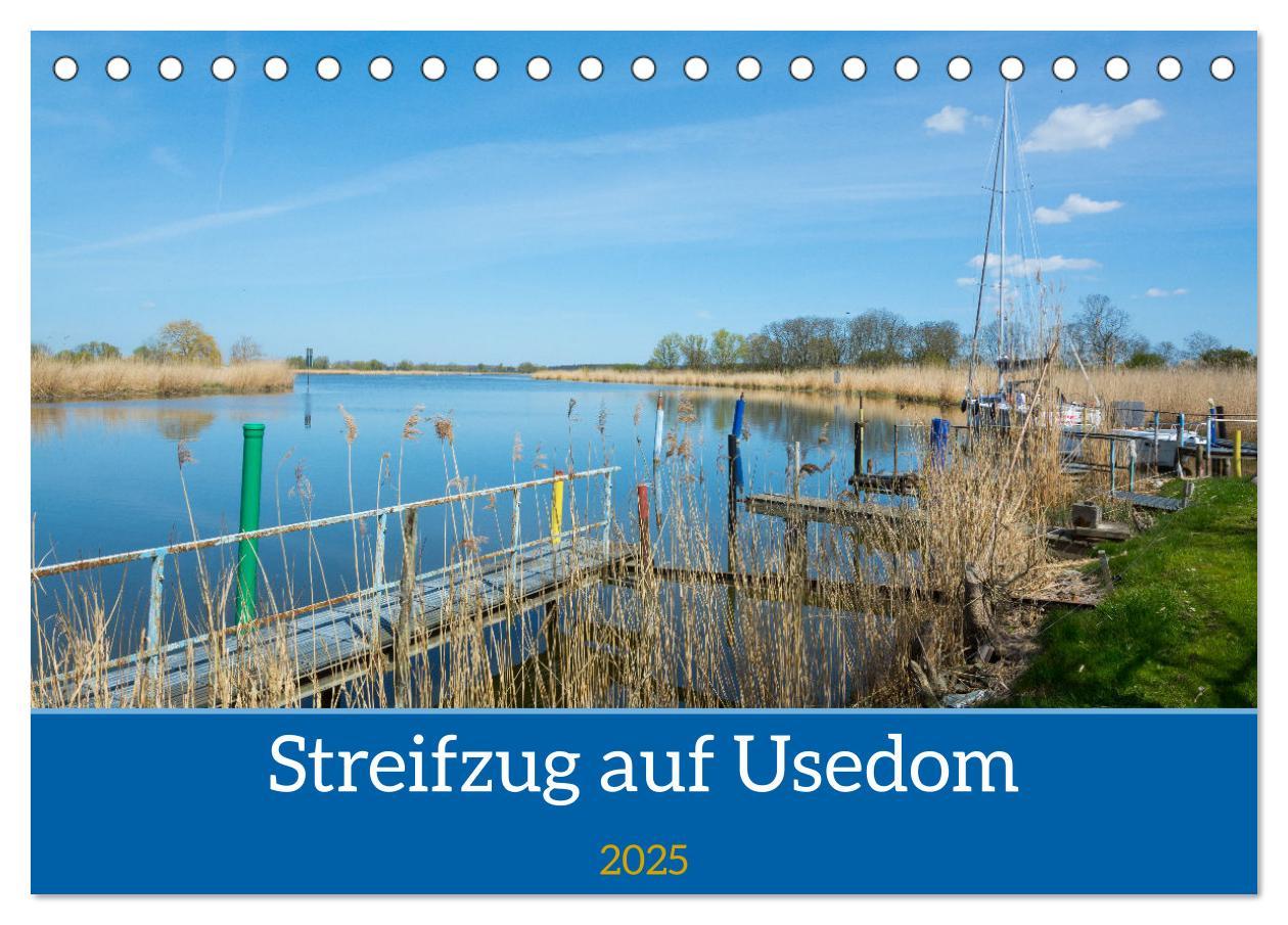Streifzug auf Usedom (Tischkalender 2025 DIN A5 quer), CALVENDO Monatskalender