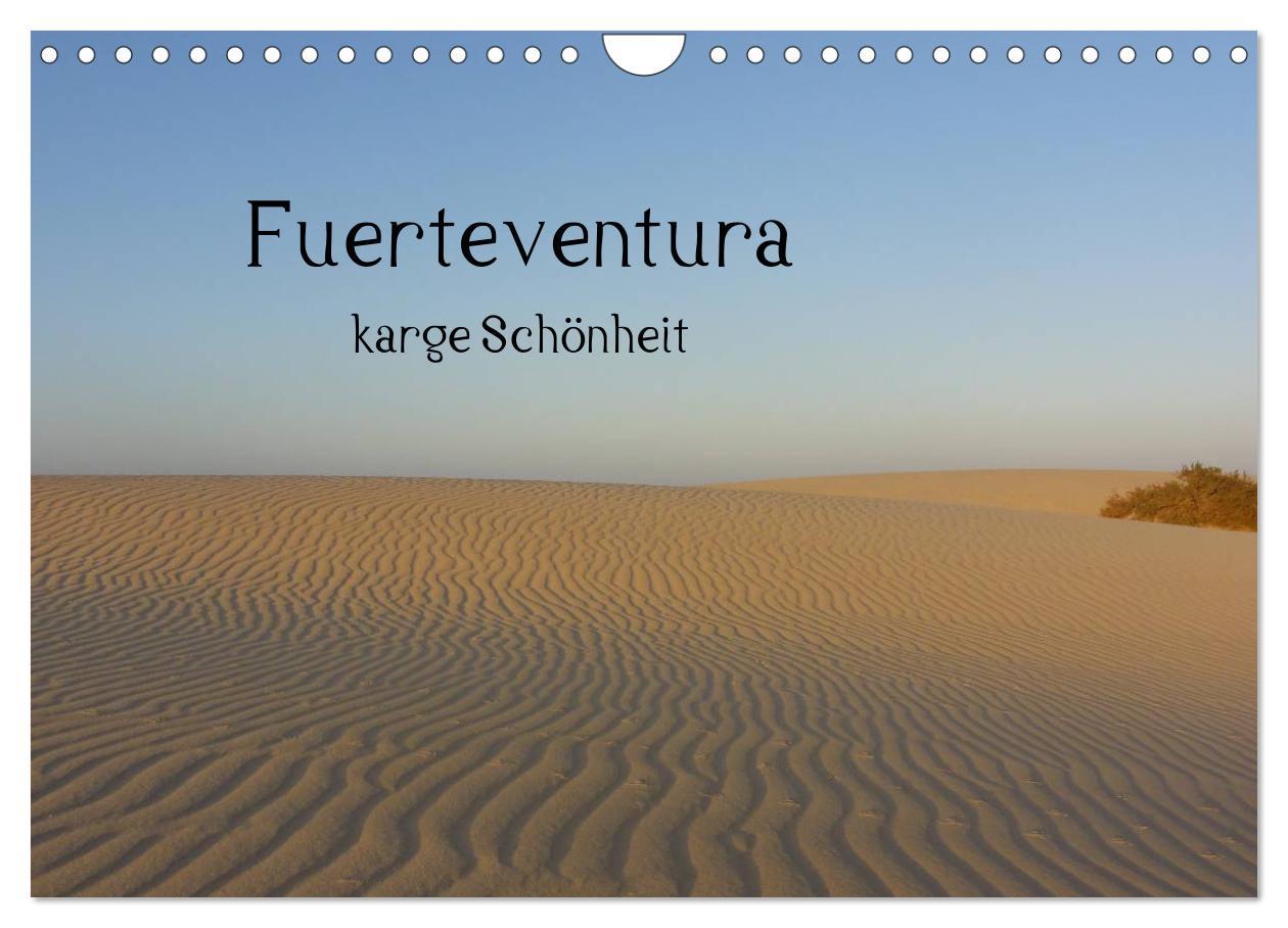 Fuerteventura - karge Schönheit (Wandkalender 2025 DIN A4 quer), CALVENDO Monatskalender