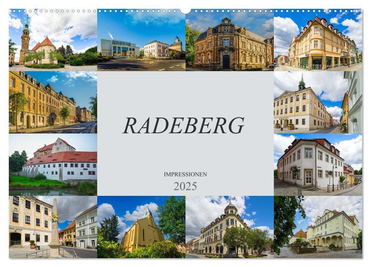 Radeberg Impressionen (Wandkalender 2025 DIN A2 quer), CALVENDO Monatskalender