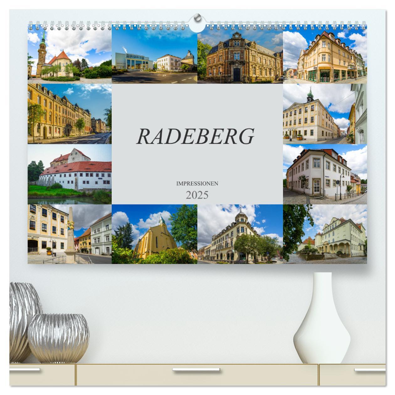 Radeberg Impressionen (hochwertiger Premium Wandkalender 2025 DIN A2 quer), Kunstdruck in Hochglanz