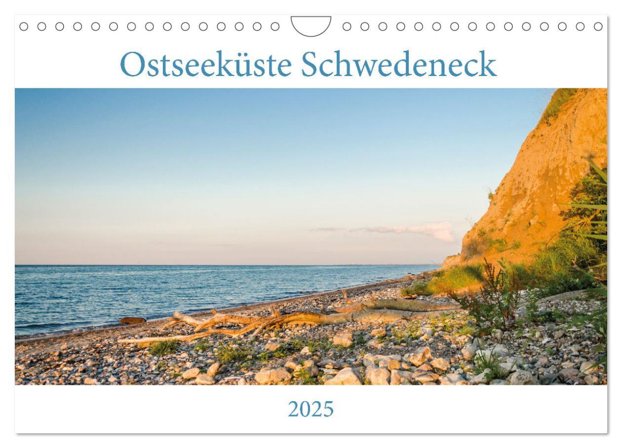 Ostseeküste Schwedeneck 2025 (Wandkalender 2025 DIN A4 quer), CALVENDO Monatskalender