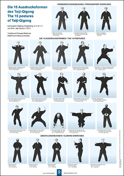 Die 15 Ausdrucksformen des Taiji Qigong Poster