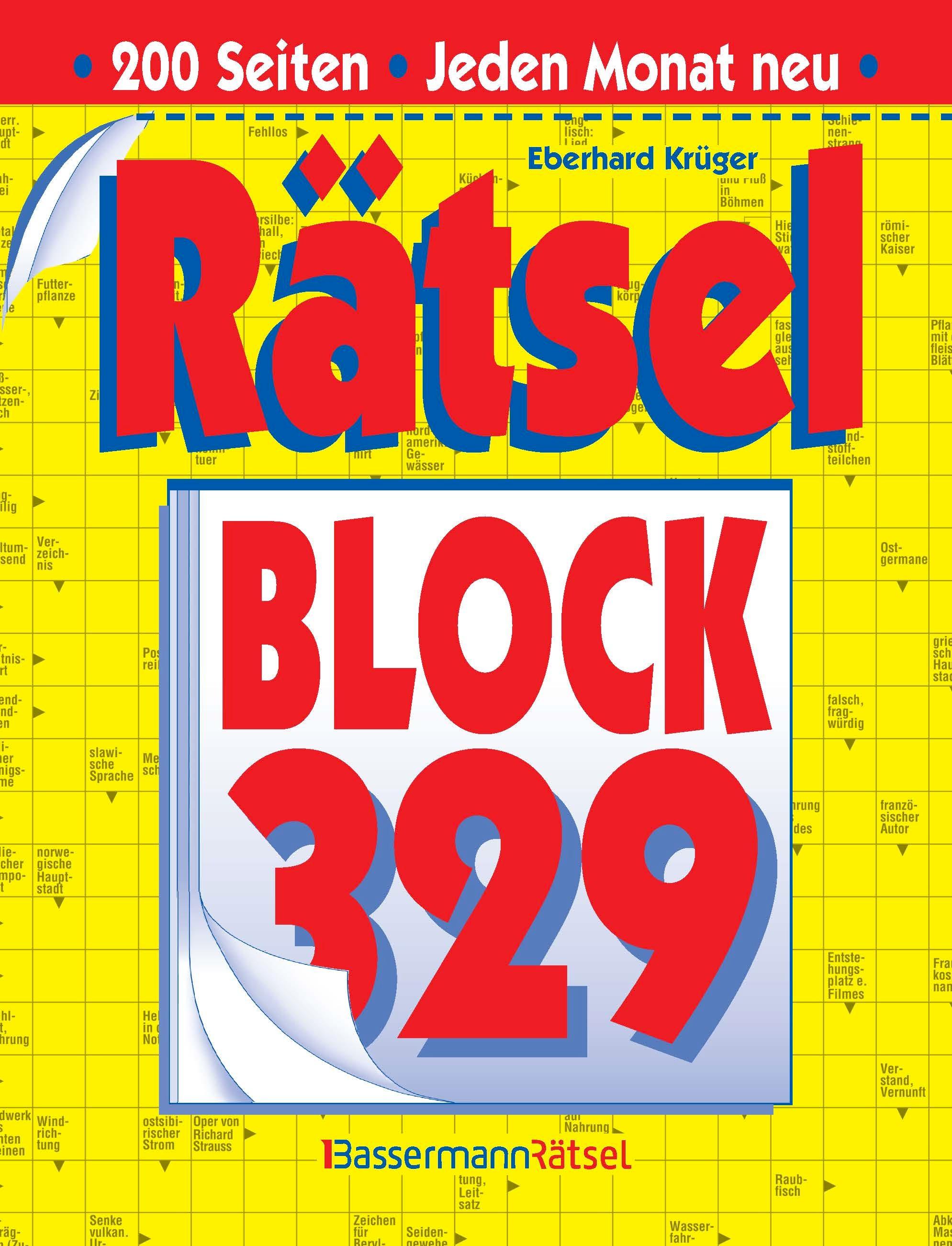Rätselblock 329 (5 Exemplare à 2,99 EUR)