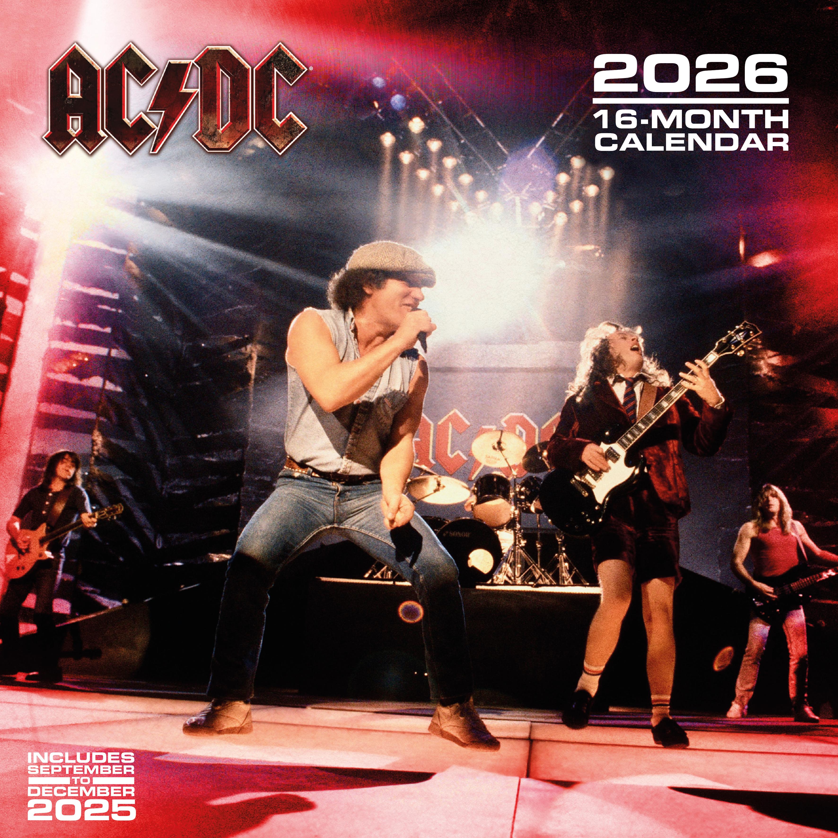AC/DC - Broschürenkalender im Format 30x30