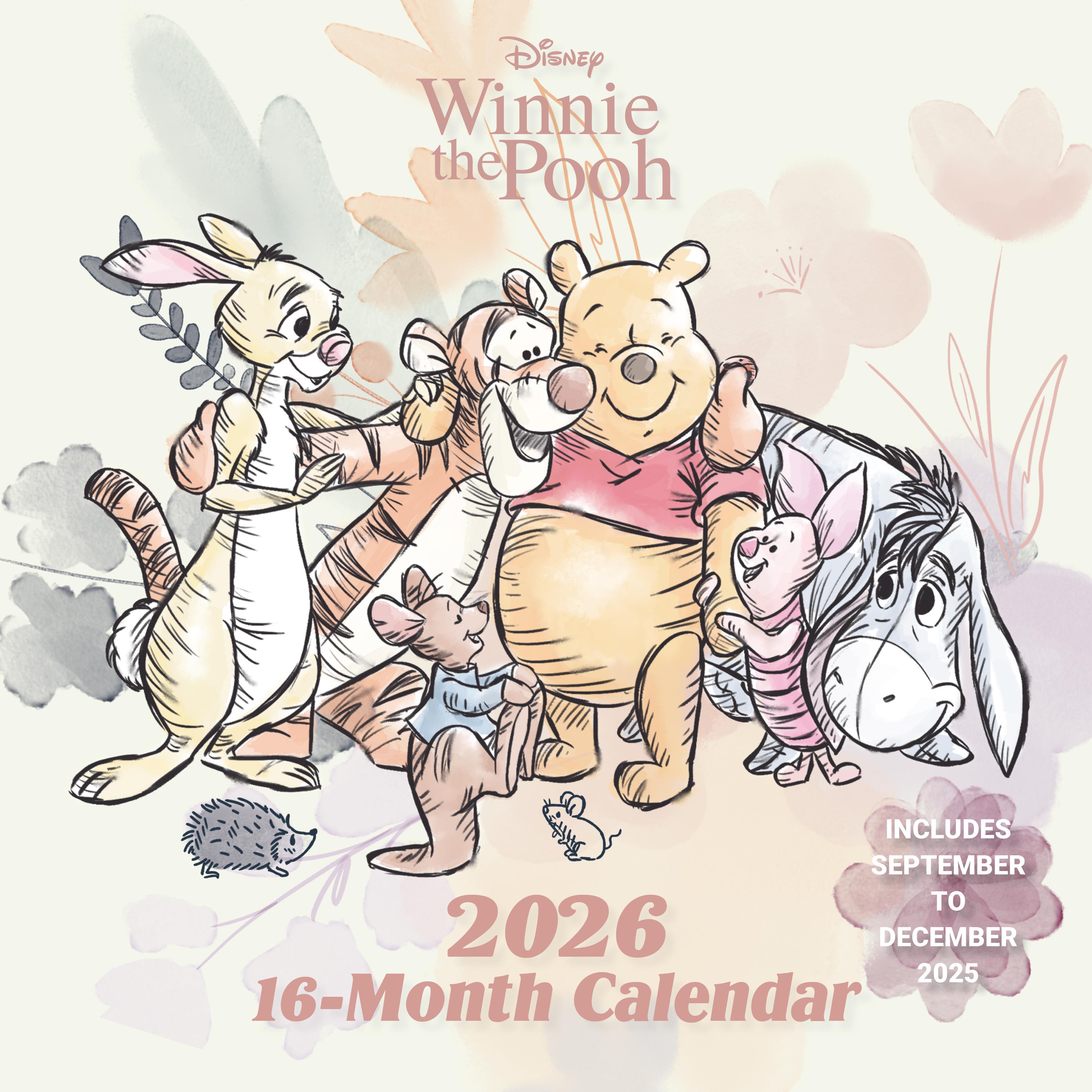 WINNIE THE POOH Broschürenkalender 30 x 30