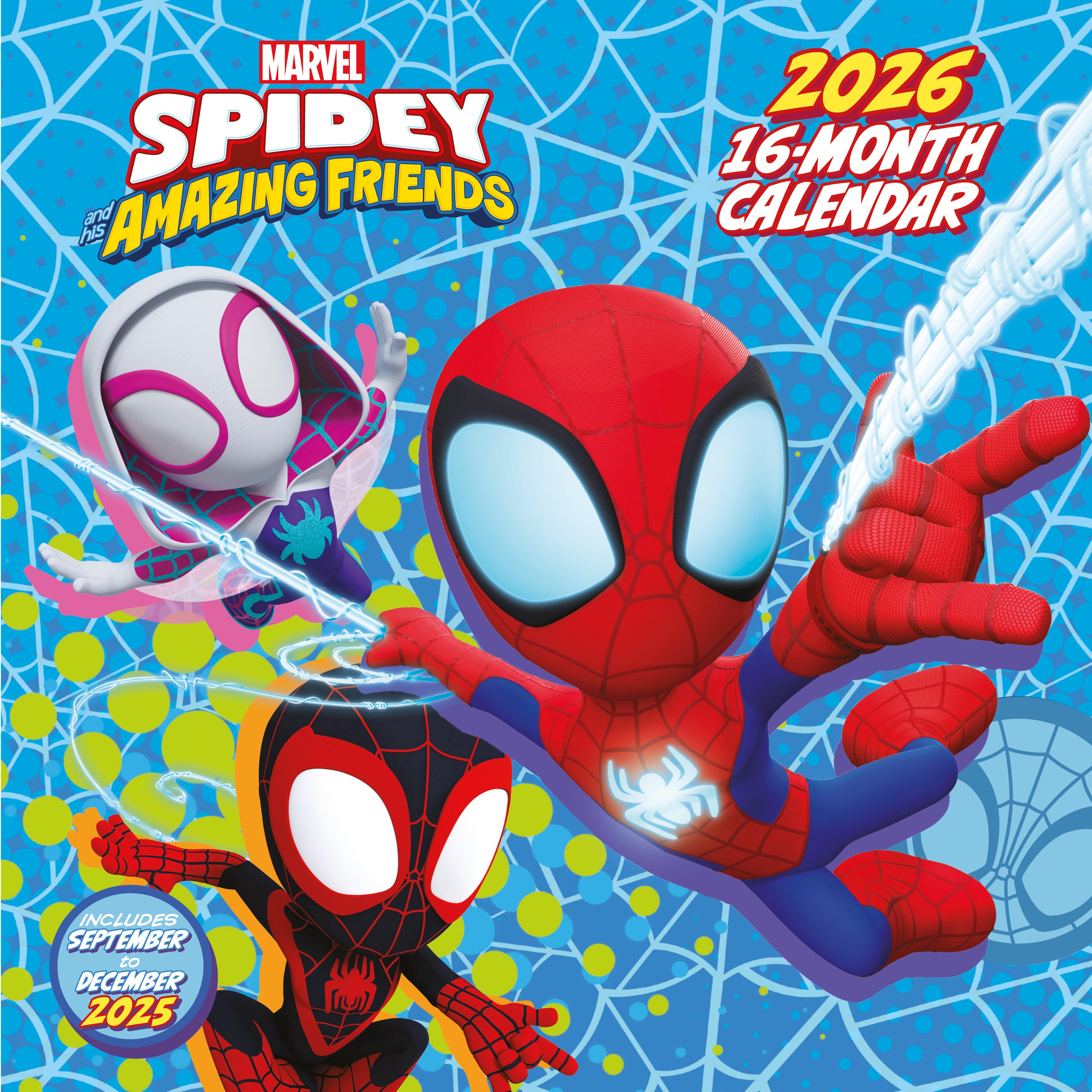 SPIDERMAN & FRIENDS - Broschürenkalender 30 x 30