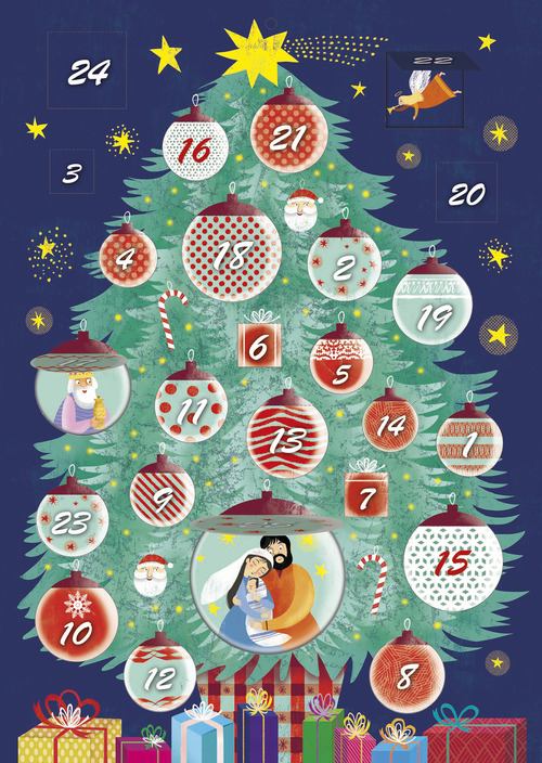 Le luci dell'albero. Calendario dell'Avvento 2021. Ediz. a colori